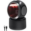 2D QR Hands-Free Barcode Scanner Omnidirectional Automatic Sensing Scanning USB Barcode Reader Adjustable Screen Scanning Platform Scanner for POS PC