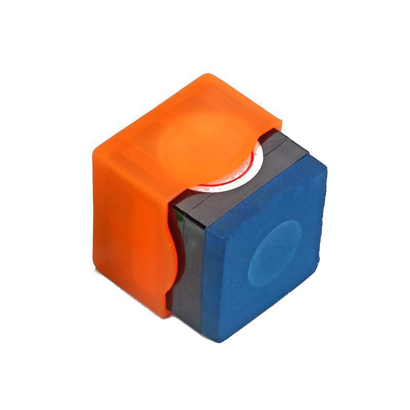 10Pcs Snooker Protective Covers Plastic Snooker Cue Rub Chalk Clamps Square Professional Durable Billiard Accessories