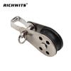 Swiveling Nylon and Stainless Steel Pulley for Sailboats, Yachts, and Ships
