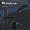 USB Condenser Recording Microphone Omnidirectional for Laptop Computer Desktop Streaming Gaming Karaoke Mini Mic