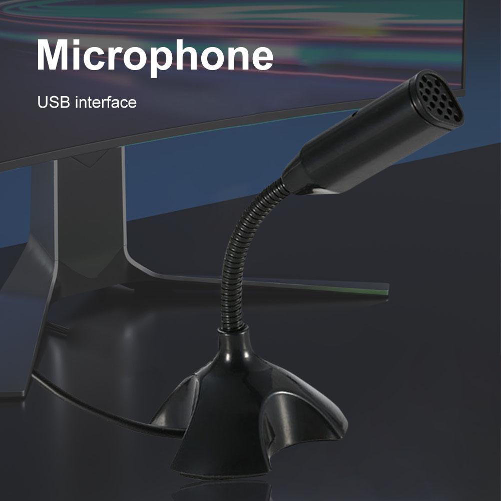 USB Condenser Recording Microphone Omnidirectional for Laptop Computer Desktop Streaming Gaming Karaoke Mini Mic