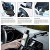 Long Arm Car Phone Holder 360° Rotating Windshield Phone Mount Reusable Auto Phone Stand  Air Vent