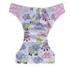 Cross-Border Baby Bamboo Charcoal Washable Cloth Diapers - Digital Print Pocket Diapers