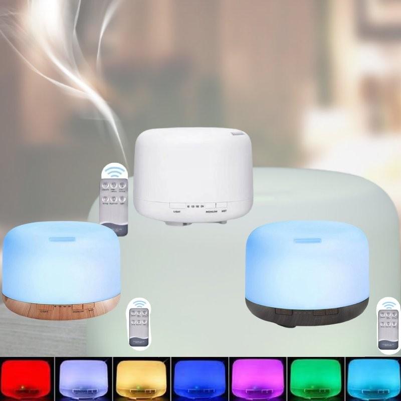 Electric Air 500ml Diffuser Aroma Oil Humidifier Led Light Relaxing Better Sleep