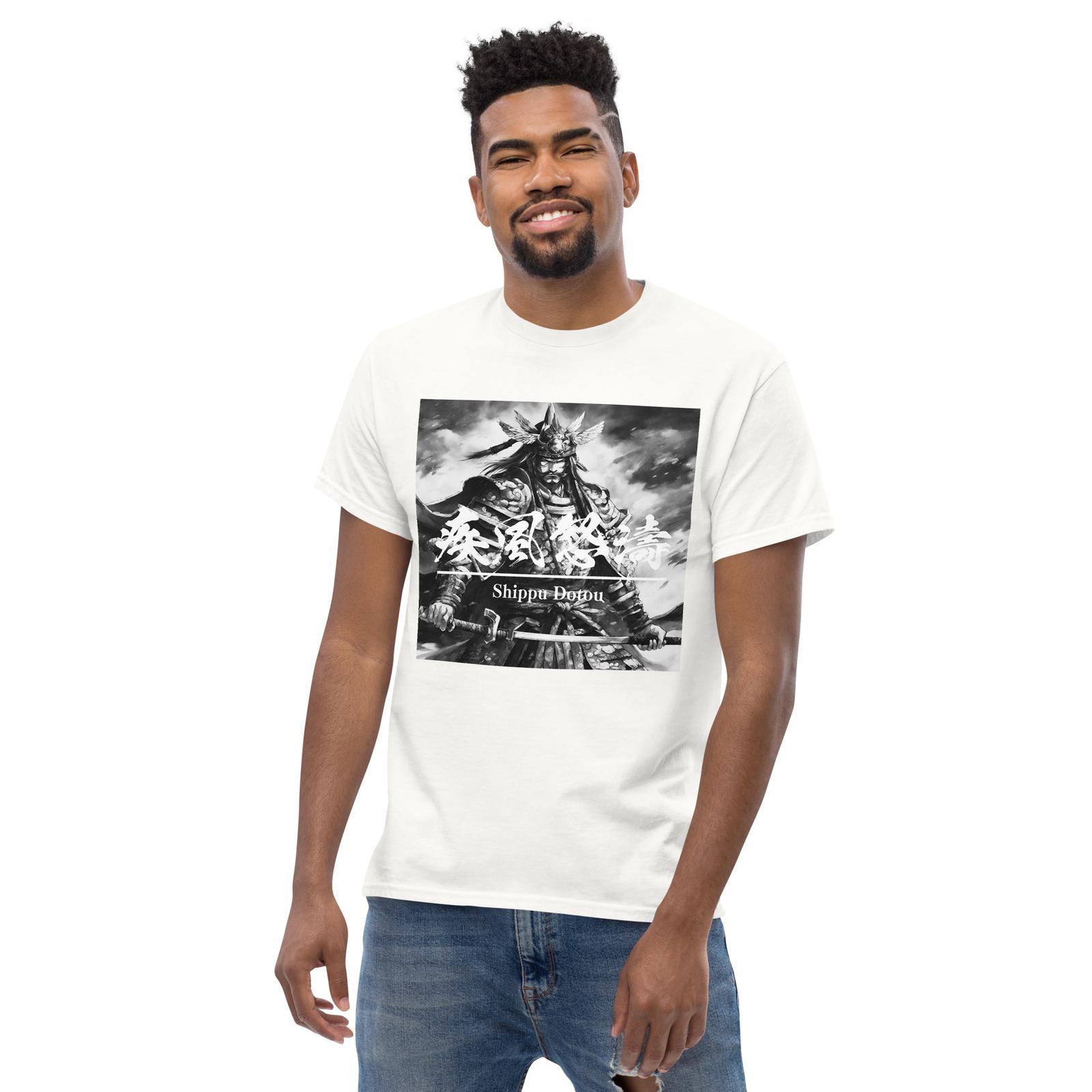 Men s classic tee Japanese Sengoku warlord type01 S