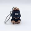 Schlafender Bär Anhänger Schlüsselanhänger Niedlicher PVC Eimer Hut Bär Puppe Schlüsselanhänger Paar Tasche Auto Schlüsselanhänger Schmuck Ornament
