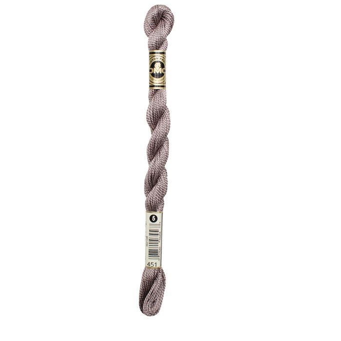 DMC Art Perlé Cotton. 115 N°5 - 25m Skein Col. 451