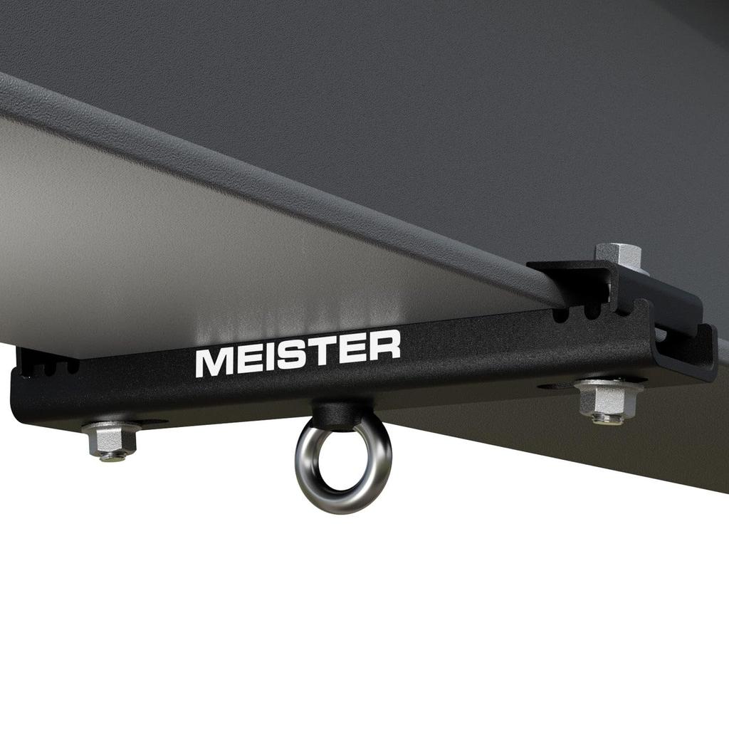 Meister Beam Clamp Hanger Mount for Boxing MMA Heavy Suspension Straps Ceiling Fixtures Black & Bags, & - - 7.5" - 9.5"