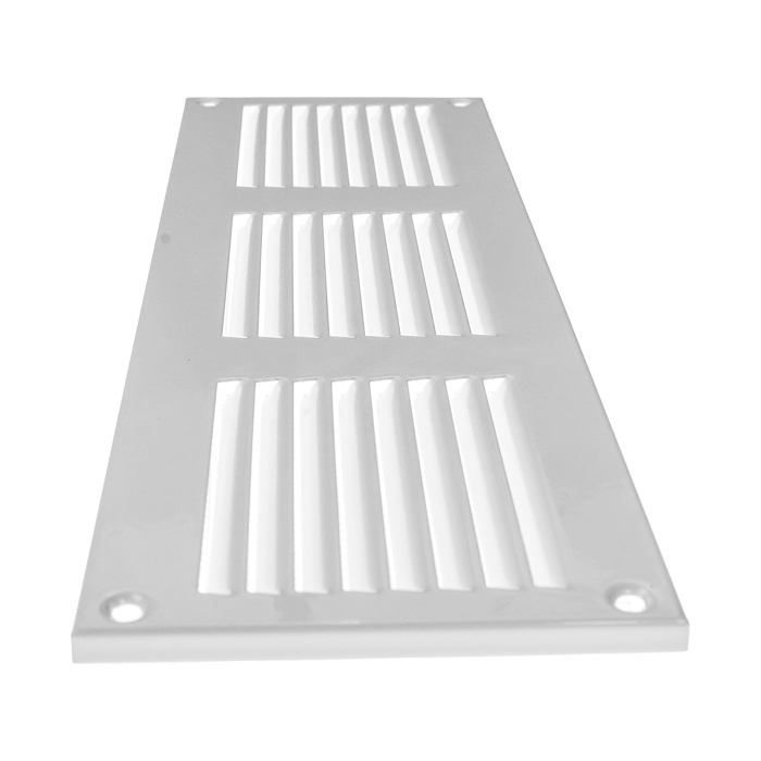 Aérateur - Vent Systems - Grille d'aération - 300 x 100 mm - Protection anti-insectes - Résistant -30 à 250°C