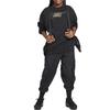 Nike Alphabet Crew Neck Lässiger Langarm-Sweatshirt Kinder Oberteile Schwarz FJ6161-010