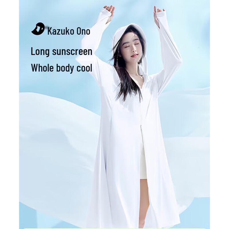 

KAZUKOIN Women s Long UV Protection Outdoor Jacket F