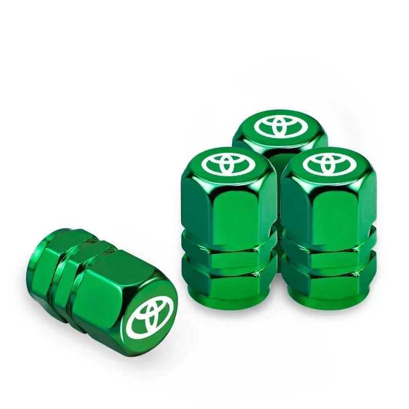 

4Pcs Car Tire Valve Caps Metal Styling Tyre Air Stems Cover For Toyota GR Supra Gazoo Racing Corolla Parts Sport 86 Yaris Grmn