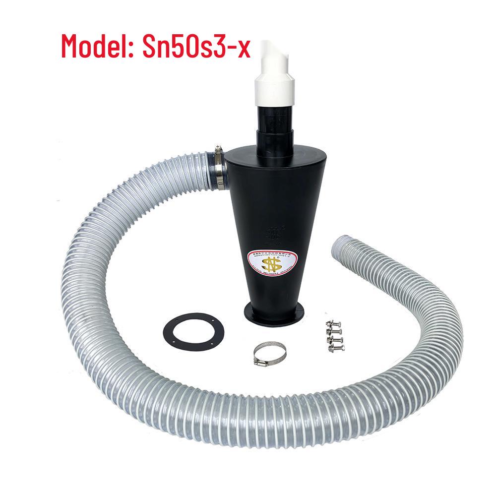 SN Merk 50mm Cycloon Stofafscheider Kit voor Hoge Efficiëntie Stofverwijdering