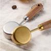 With Wood Handle Measuring Cup 14ml Kitchen Measure Tools Stainless Steel Measure Spoon  Baking