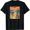 Das Schrei-Gemälde eine lustige Parodie von Edvard Munchs T-Shirt