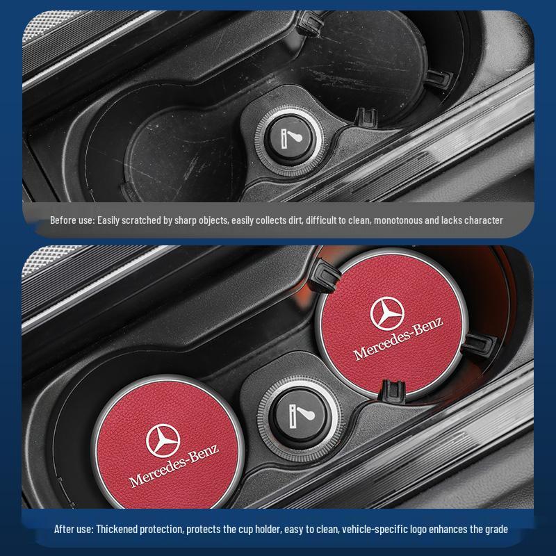 Cadillac SRX Water Cup Holder Pad for 2004-2015 - Alloy Door Slot Storage 25