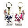Tokyo 2020 Olympic & Paralympic Metal Keyholder Set of 2 Miraitowa & Someity Official Goods