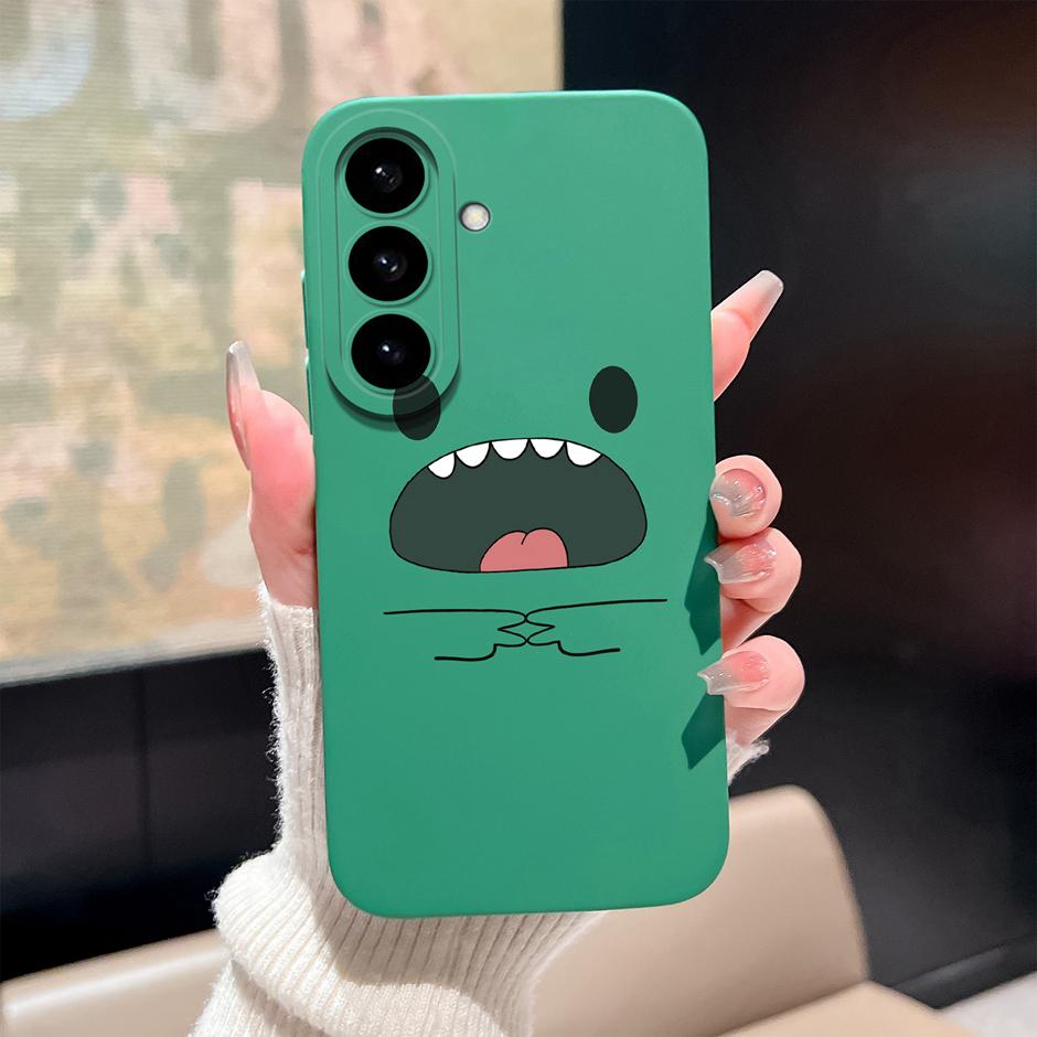 For Samsung Galaxy S26 Plus Ultra Case Pretty Sweet Girls Liquid Silicone Bumper Cover For SamsungS26 Ultra GalaxyS26Plus Fundas
