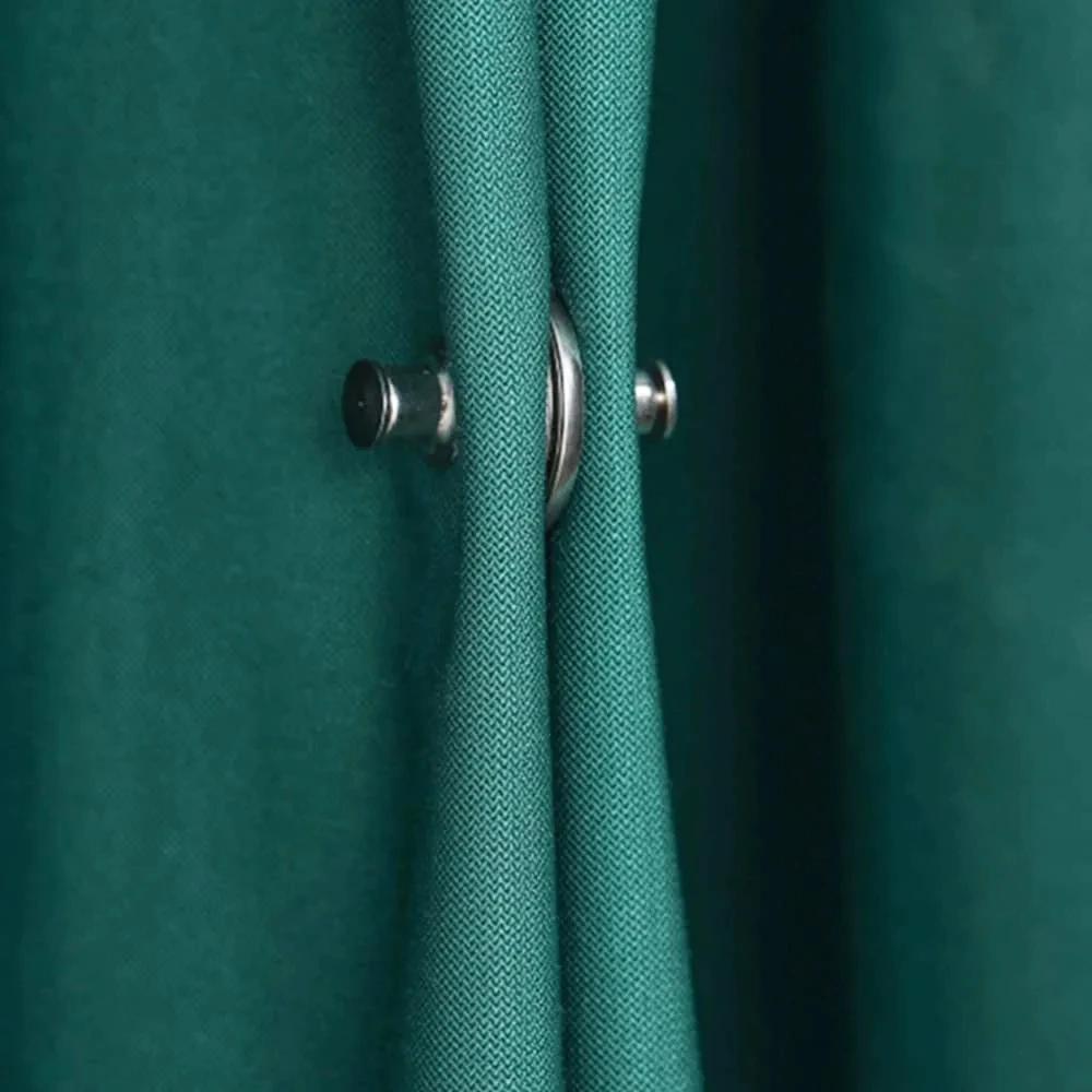 New Curtain Magnetic Button Nail Free Detachable Window Curtain Close Magnet Buckle Adjustment Curtain Clip Room Accessories