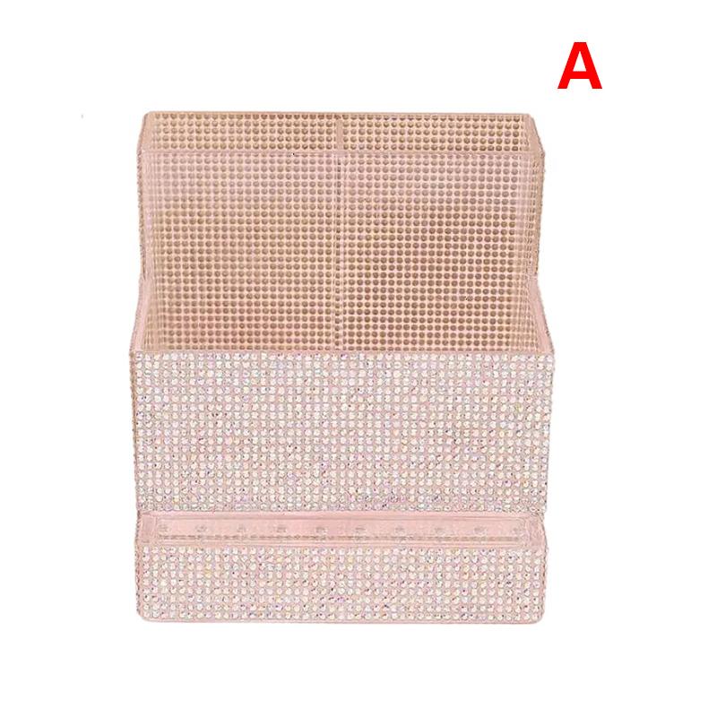 Diamond Nail Drill Machine Bit Organizer For Nail Training Nail Art Polishing Grinding Drill Organizer Manicure Tool Display Box A