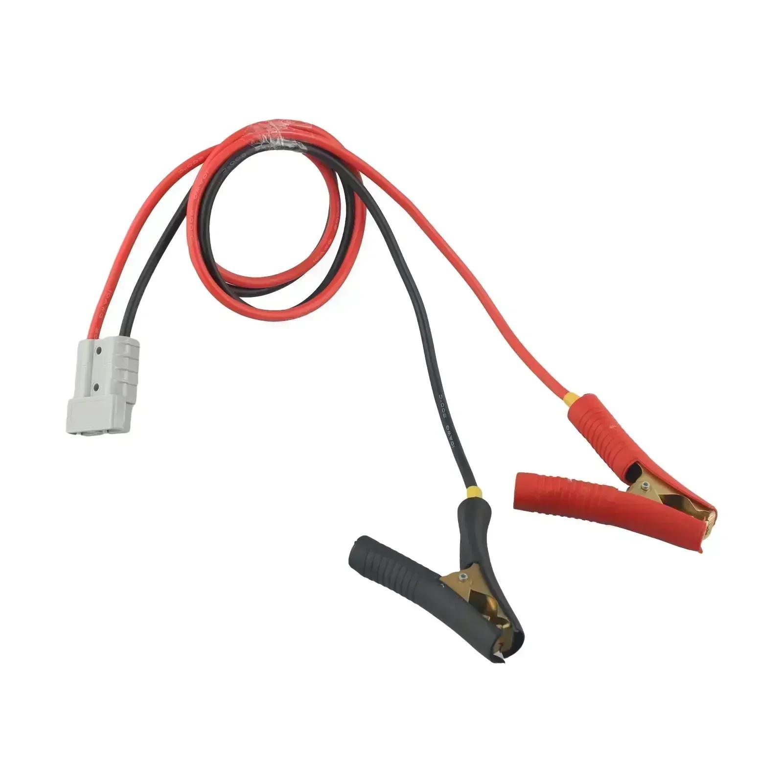 

For Alligator Clips To Cable Connector 100A 10AWG For Anderson Plug- Battery 50A Connecting Accessories For Forklift Charging China Mainland
