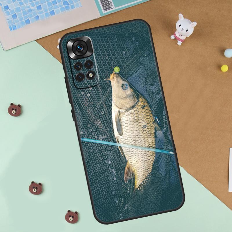 

Fish Fishing Carp Case For Xiaomi Redmi Note 14 13 12 9 10 11 Pro 10S 11S 12S Cover For Redmi 13C 10C 12C 14C Redmi Note 12S