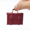 Collectible Retro Dollhouses Miniature 1/12 Scale Portable Wooden Trunk Detailed Craft