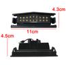 2PCS LED License Plate Lights 6000K For Mazda 2 2016 MX5 Miata 2016 white license plate light number plate lamp