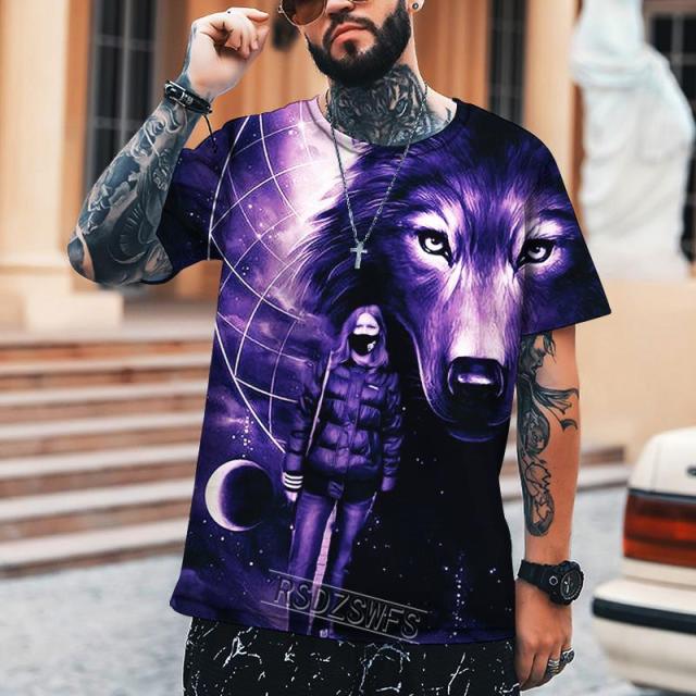 Wolf Flame Wolf 3d Printed Men 