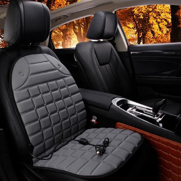 12V Heated Car Seats Cushion Winter Warmer Seat Heater Car Seat Heating Covers Car Accessories Heating Pads Universal