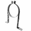 Stainless Steel Exhaust Pipe Mount, Polished Bracket, Universal