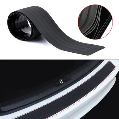 Bande de protection de coffre de voiture 90cm/104cm Protection de pare-chocs arrière anti-collision Garniture de hayon anti-rayures Bandes de protection de porte Plaque de seuil