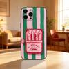 Sardines Fish Ar  Phone Case For iPhone17,16,15,14,13,12 Plus,Max Soft Silicone Black Cover