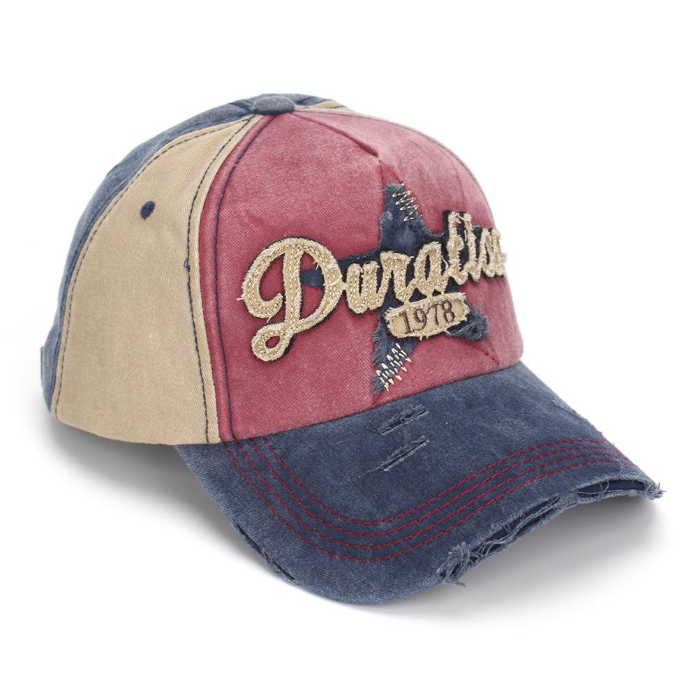 New Plaid Washed Baseball Cap - Men s and Women s Hat - Sun Protection and Shade Cover - 3D Letter Embroidery Hat Adjustable