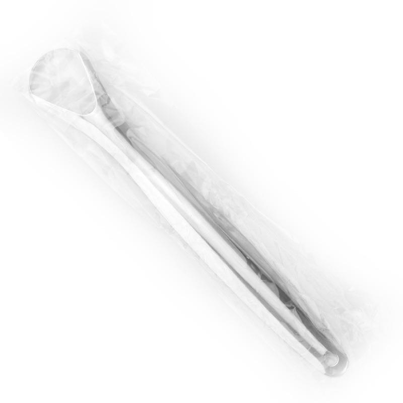 U-shaped Stainless Steel Tongue Scraper - Oral Cleaning Tool for Removing Tongue Coating