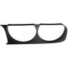 2x Front Headlight Lamp Bezel Trim for 2008-14 Dodge Challenger Black 68051527AA