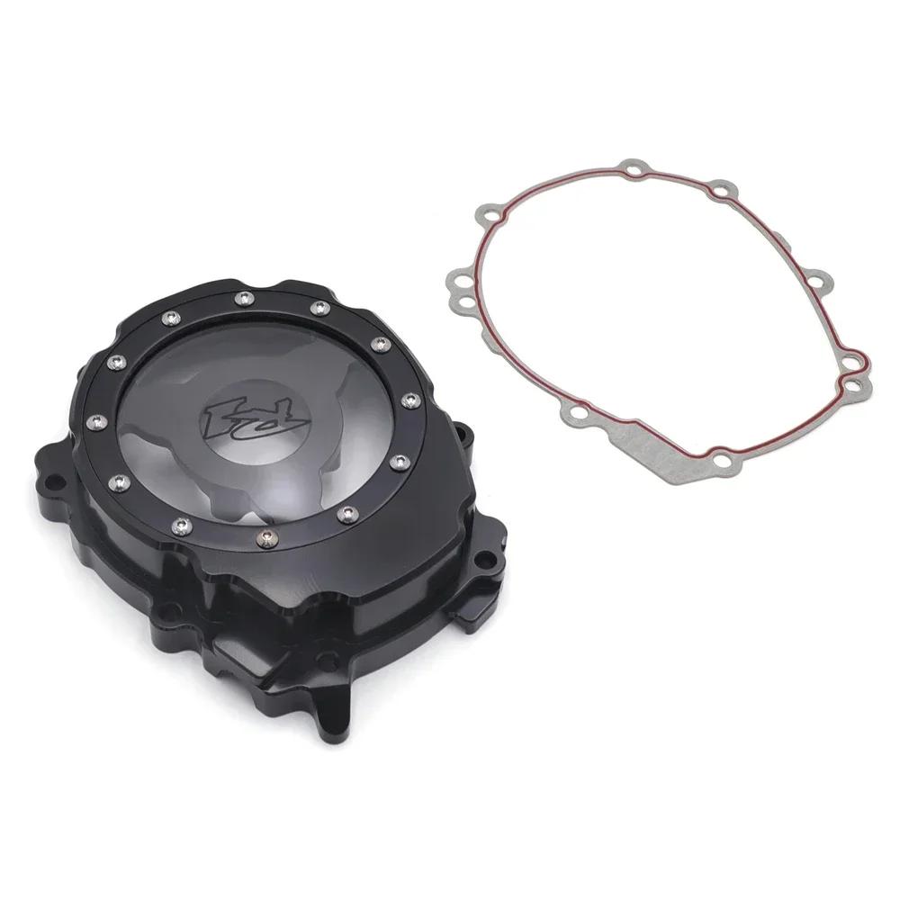 Motorcycle Parts W/Gasket Engine Stator Crankcase Crank Case Cover For Yamaha YZF-R1 2015-2024 Silver