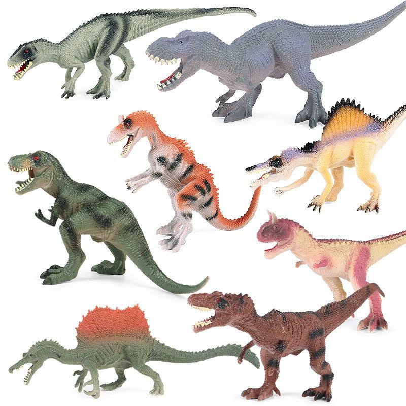 Velociraptor Dinosaur Model With Plastic Construction For Kids Learning Play And