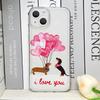 Coque de téléphone mignonne dessin animé animal chien Teckel pour IPhone 17 16 15 14 11 12 13 Pro Max 7 8 Plus 12 13 Mini X XS Max XR Housse souple