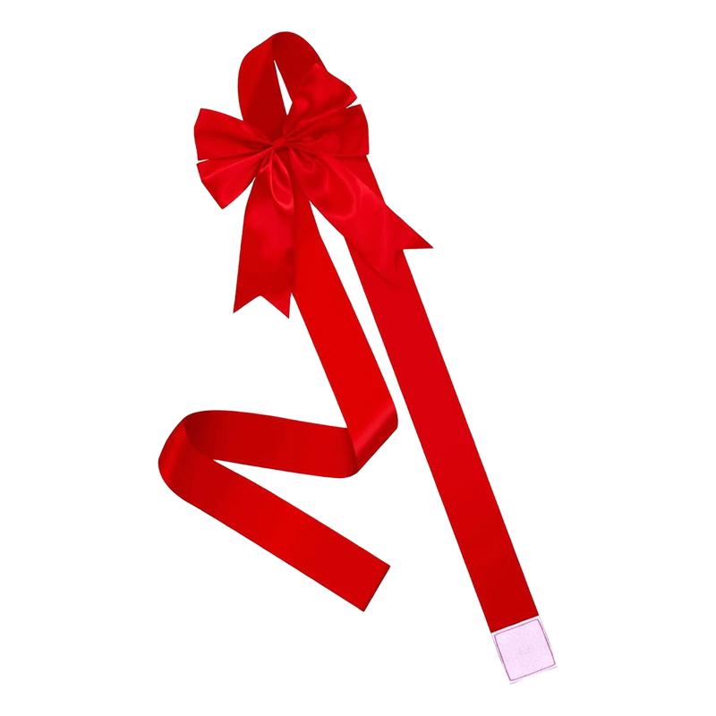 

Large Christmas Cabinet Ribbon Bows for Home DIY Craft Cabinet Door Wrapping Gifts Christmas Wedding Party Decorations Supplies 100x20cm