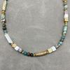 Meier Vintage-inspired, niche, and subtly luxurious natural stone beaded necklace - elegant and stylish choker