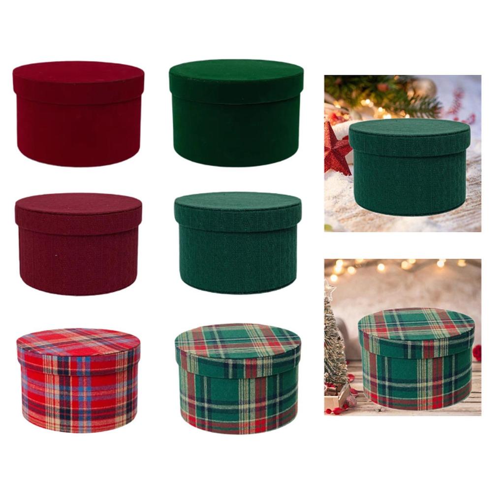 Holiday Gift Box for Wrapping Gifts Cloth Material Large Gift Box Packaging for Christmas Party Favor and Winter Birthday