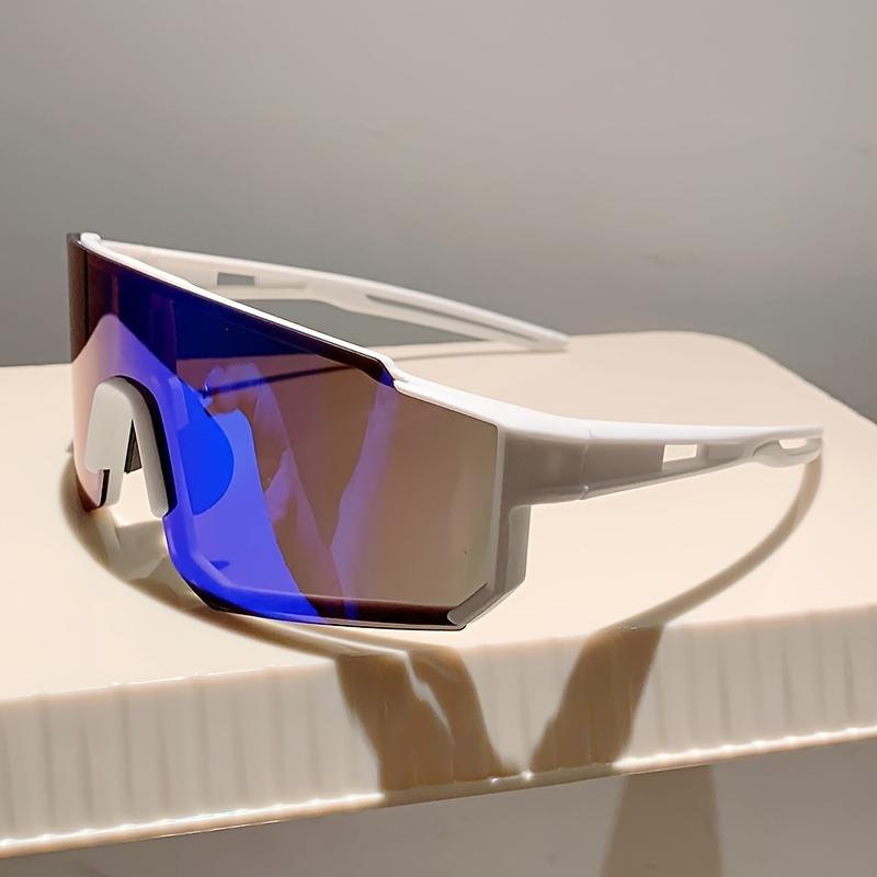 2PCS Cyberpunk Futuristic Cycling Sunglasses for Men and Women Outdoor Running Sports Skiing Glasses