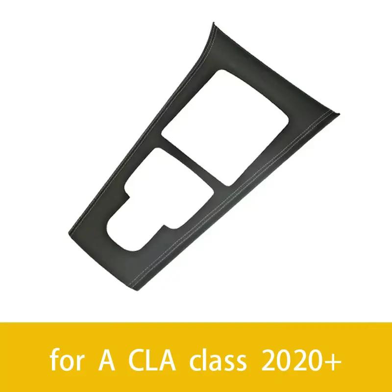 Panou de bord central stil piele, capac, panou de ornamente, cadru pentru Mercedes Benz Clasa A B CLA GLA GLB W177 W247 C118 X247 H247
