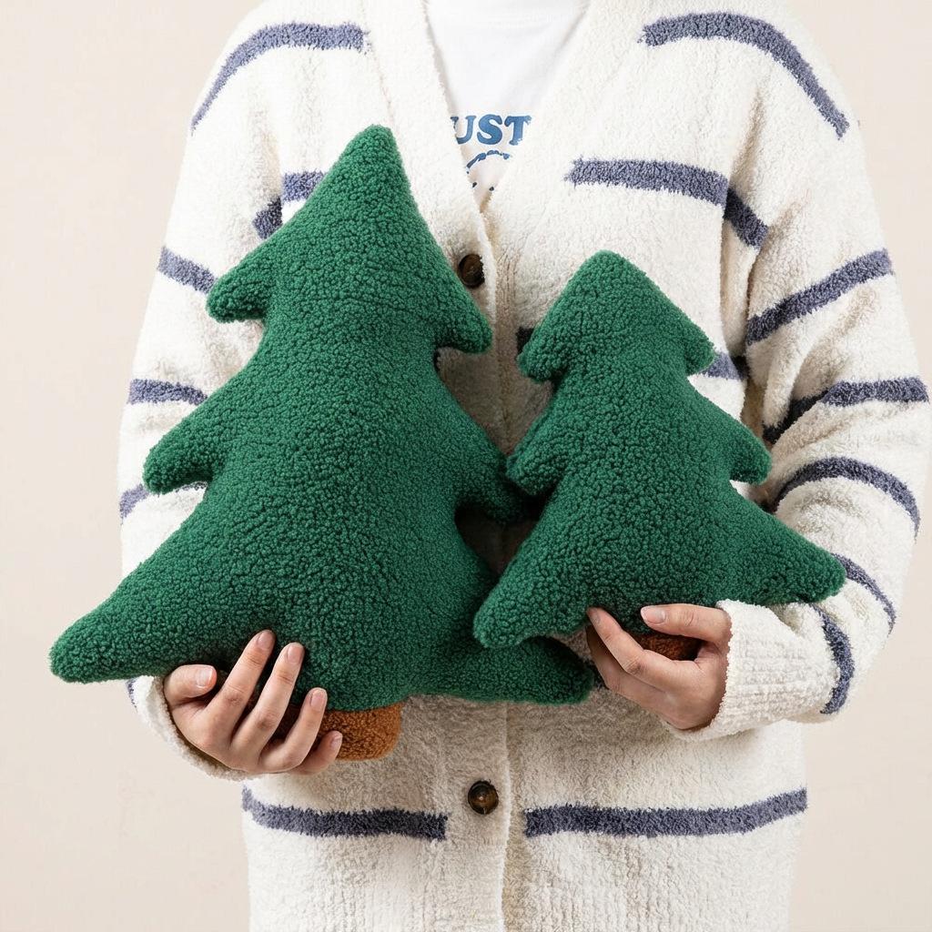 Christmas Tree Cushion Pillow Ornament Decoration