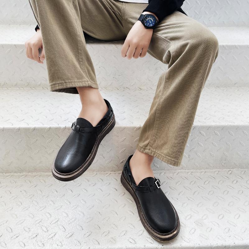 Genuine Leather Casual Men's Shoes Classic British Style Outdoor Leisure Business Party Daily Office Quality Hot Selling Shoes