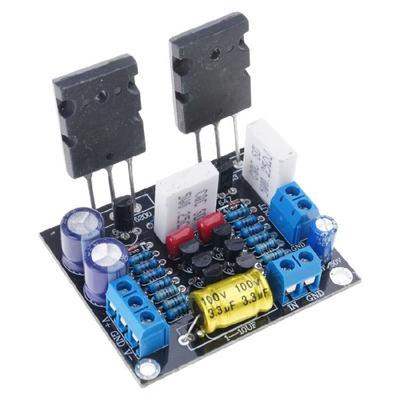 Low Distortion Mono Power Amplifier Board 100W Power 2SC5200+2SA1943 For Home And HiFi Sound Entertainment