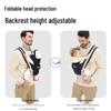 Lightweight 4-Season Baby Carrier with Waist Stool - Multifunctional, Two-Way, Hands-Free Design