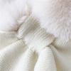 Thickened Warm Wide Noble Thermal Scarf Women Autumn Winter Imitation Rabbit Fur Scarf