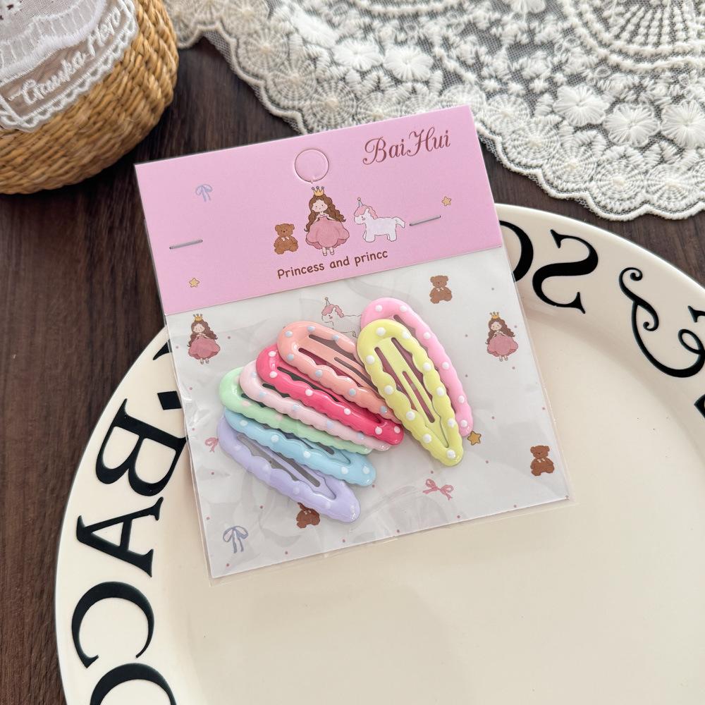 10 buc. Acele de păr coreene noi pentru copii, fete, culoarea ceaiului cu lapte, barete prințesă, clemă laterală, accesorii de păr pentru fetiță